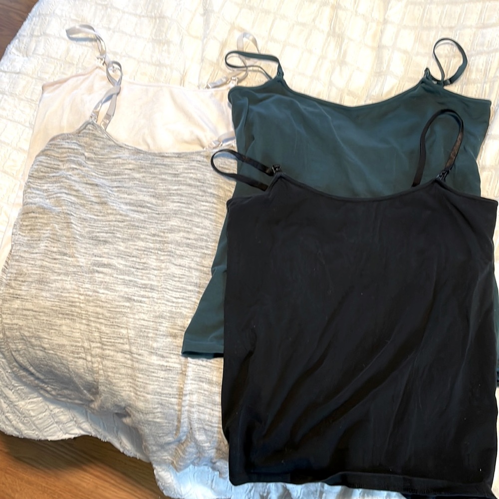 Maternity nursing tanks bundle